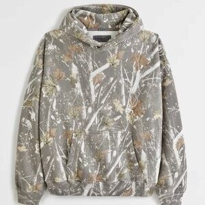Viral Abercrombie & Fitch Soft AF Camo Popover Hoodie